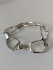 Silver Steed All About Stirrups Bracelet