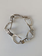 Silver Steed All About Stirrups Bracelet