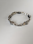 Silver Steed 3D Horse Head Bracelet