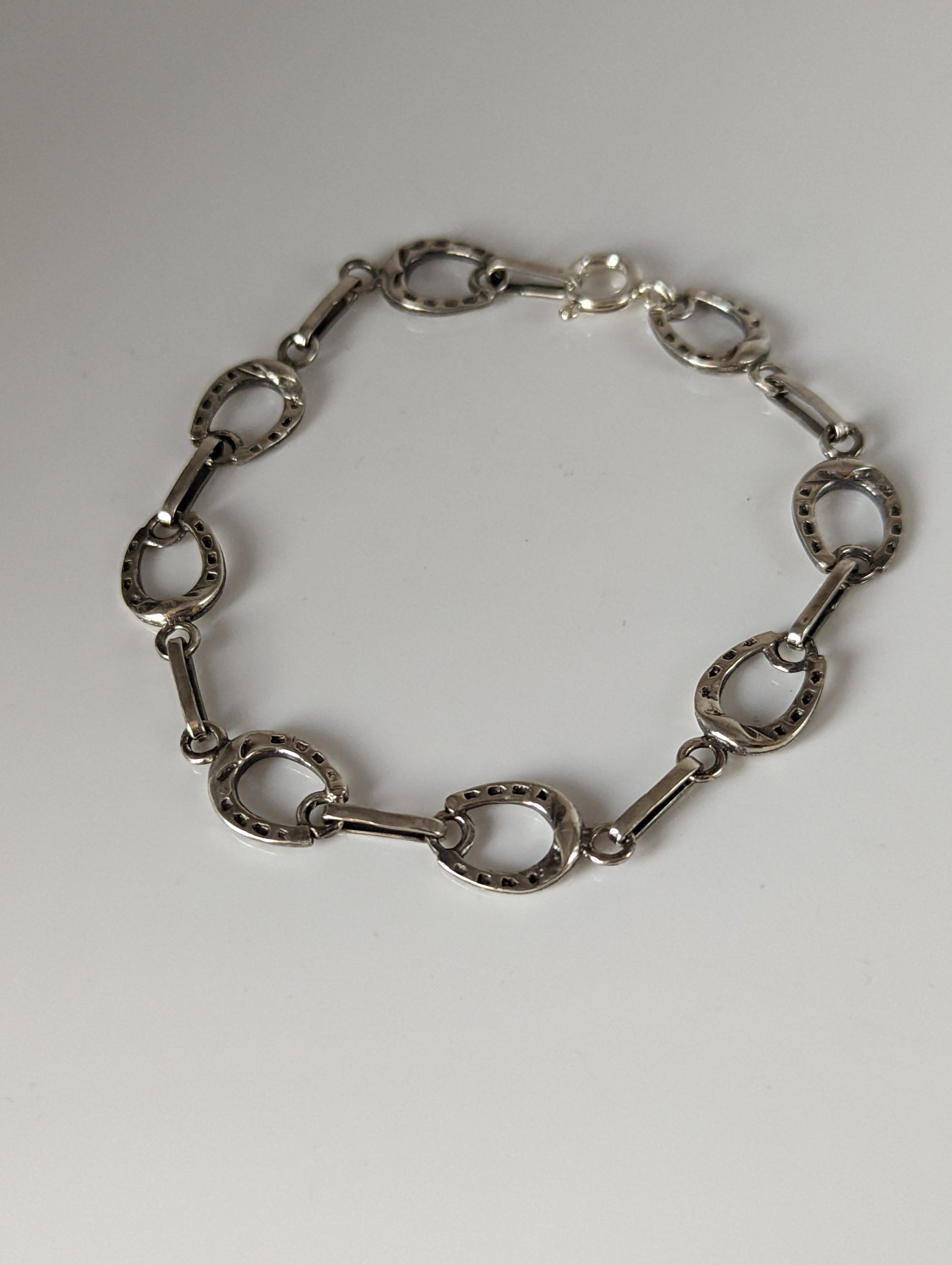 Silver Steed All About Horseshoe Silver Bracelet