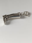 Silver Steed Riding Boot Silver Charm
