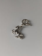 Silver Steed Galloping Horse 2 Silver Charm