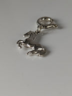 Silver Steed Galloping Horse 2 Silver Charm
