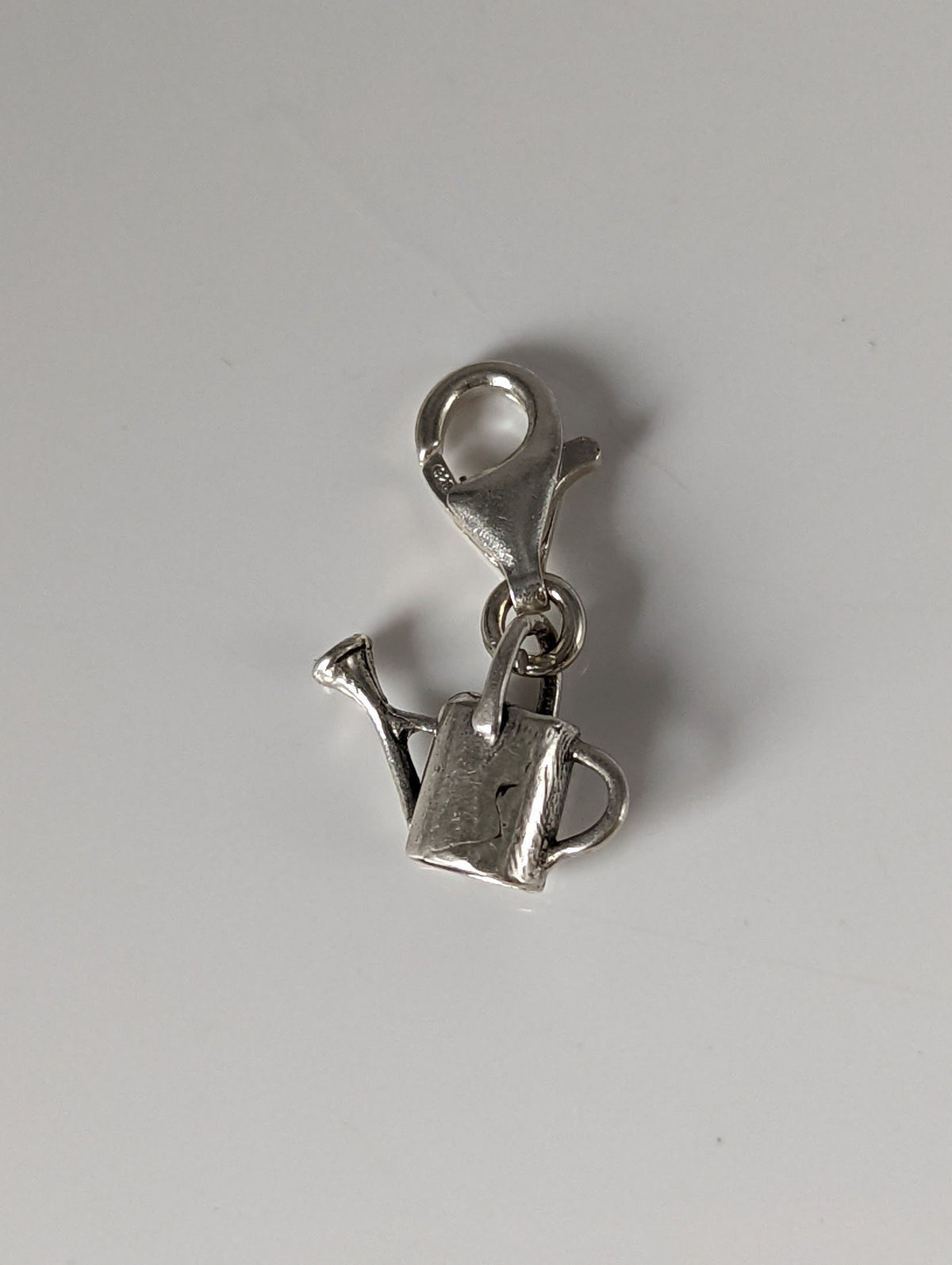 Silver Steed Watering Can Silver Charm