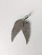 Silver Steed Angel Wings Silver Pendant