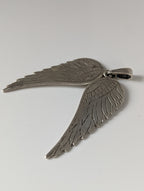 Silver Steed Angel Wings Silver Pendant