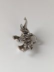 Silver Steed Elephant Silver Pendant