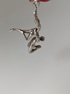 Silver Steed Acrobats Silver Pendant