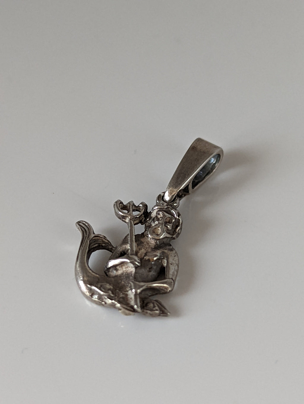 Silver Steed Poseidon Silver Pendant