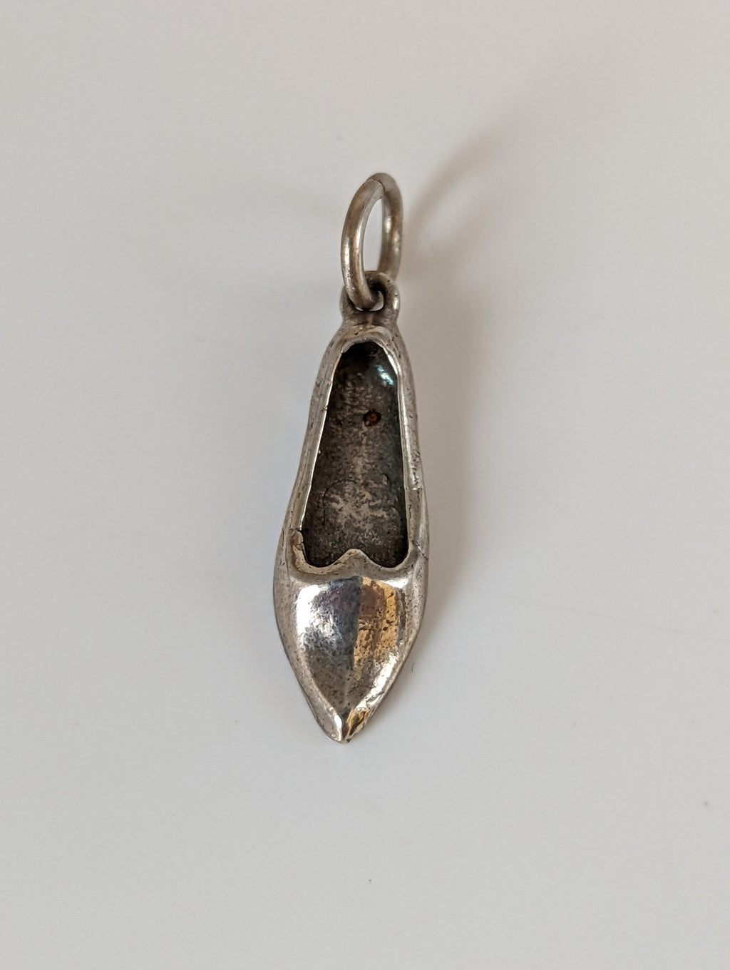 Silver Steed Slipper Silver Pendant