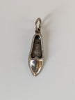 Silver Steed Slipper Silver Pendant