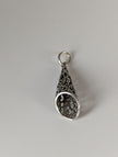 Silver Steed Filigree Cone Silver Pendant