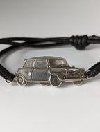 Silver Steed Mini Cooper Bracelet
