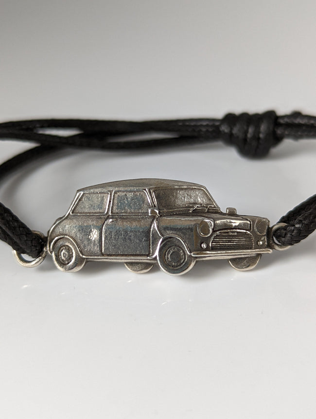 Silver Steed Mini Cooper Bracelet