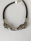 Silver Steed Horse Head Link Bracelet