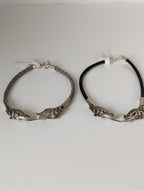Silver Steed Horse Head Link Bracelet