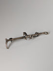 Silver Steed Running Horse Brooch / Stock Tie Pin