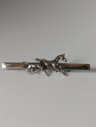 Silver Steed Mare & Foal Brooch / Stock Tie Pin