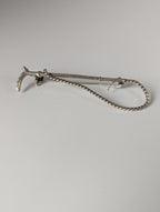Silver Steed Cane Brooch / Stock Tie Pin