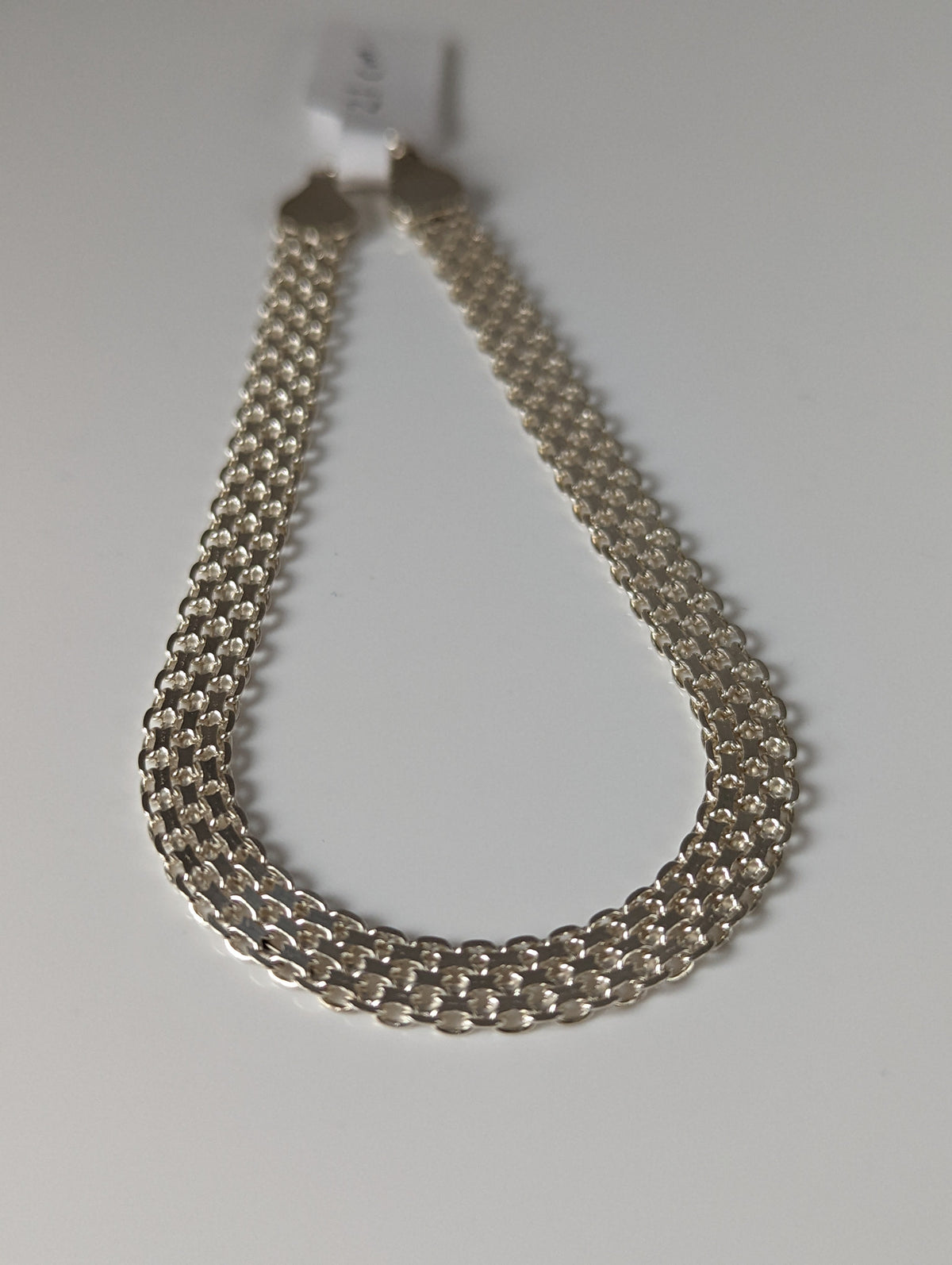 Silver Steed Interlink Silver Bracelet