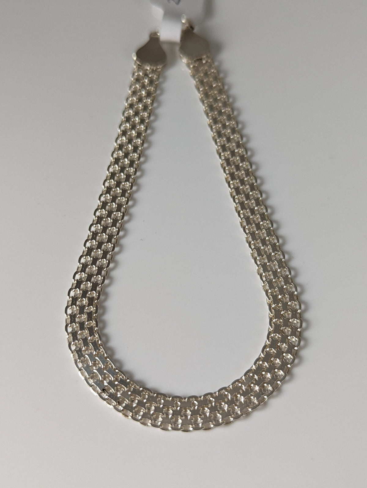 Silver Steed Curtain Silver Bracelet