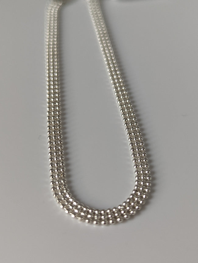 Silver Steed Curtain Silver Bracelet