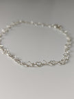 Pulsera de plata Silver Steed Heart Link