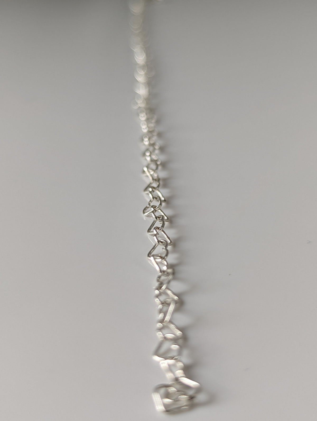 Silver Steed Heart Link Silver Bracelet