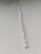 Silver Steed Heart Link Silver Bracelet