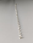 Silver Steed Heart Link Silver Bracelet