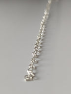 Silver Steed Heart Link Silver Bracelet