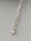 Pulsera de plata Silver Steed Heart Link