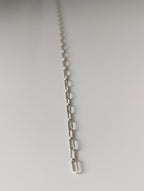 Silver Steed Slim Link Silver Bracelet