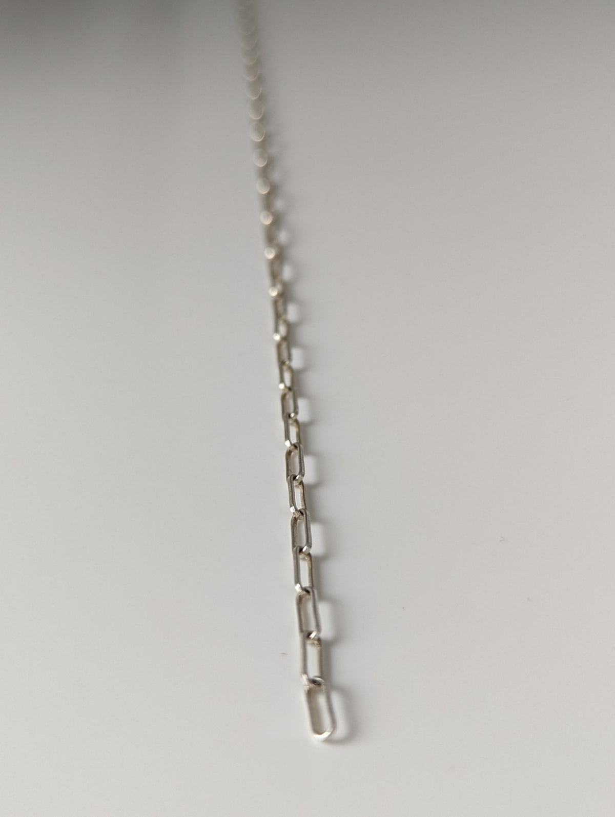 Silver Steed Slim Link Silver Bracelet