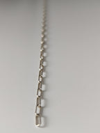 Silver Steed Slim Link Silver Bracelet