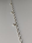 Silver Steed Chain with Ball Charms Silver Bracelet