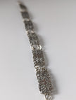 Silver Steed Filigree Vintage Silver Bracelet