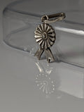 Silver Steed Rosette Silver Pendant