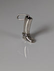 Silver Steed Riding Boot Pendant