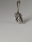 Silver Steed Oak Leaf Silver Pendant