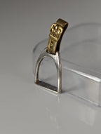 Silver Steed Stirrup Silver Pendant