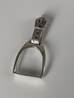 Silver Steed Stirrup Silver Pendant
