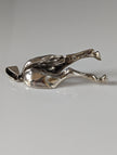 Silver Steed Hindquarters Silver Pendant