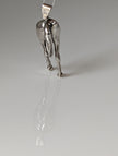 Silver Steed Hindquarters Silver Pendant