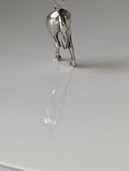 Silver Steed Hindquarters Silver Pendant