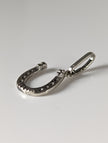 Silver Steed Lucky Horseshoe Silver Pendant