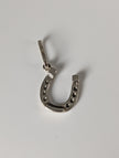 Silver Steed Lucky Horseshoe Silver Pendant