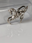Silver Steed Carousel Horse Silver Pendant