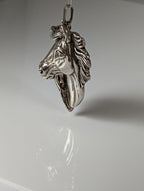 Silver Steed Signature Horse head Pendant