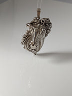 Silver Steed Signature Horse head Pendant